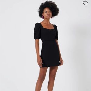 French Connections Berina Whisper Puff Sleeve Dress